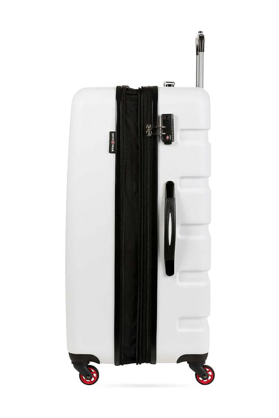 Online SWISSGEAR 7366 Expandable 3Pc Hardside Luggage Set Black | Clearly Aqua | Cobalt Blue | Coral Almond