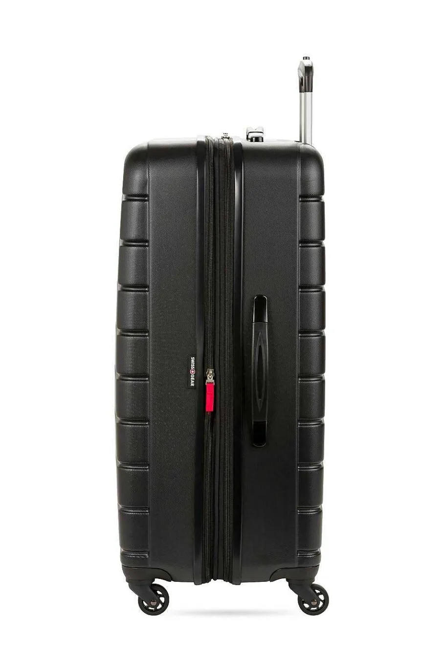 Best Sale SWISSGEAR 7790 Expandable 3Pc Hardside Spinner Luggage Set Black | Gray