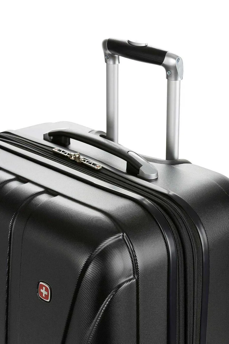 swissgear__expandable_pc_hardside_spinner_luggage_set_5-8.webp Fashion SWISSGEAR 7585 Expandable 3Pc Hardside Spinner Luggage Set Black | Silver