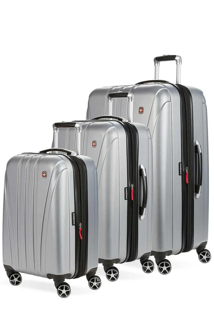 swissgear__expandable_pc_hardside_spinner_luggage_set_7-10.webp Store SWISSGEAR 7585 Expandable 3Pc Hardside Spinner Luggage Set Black | Silver
