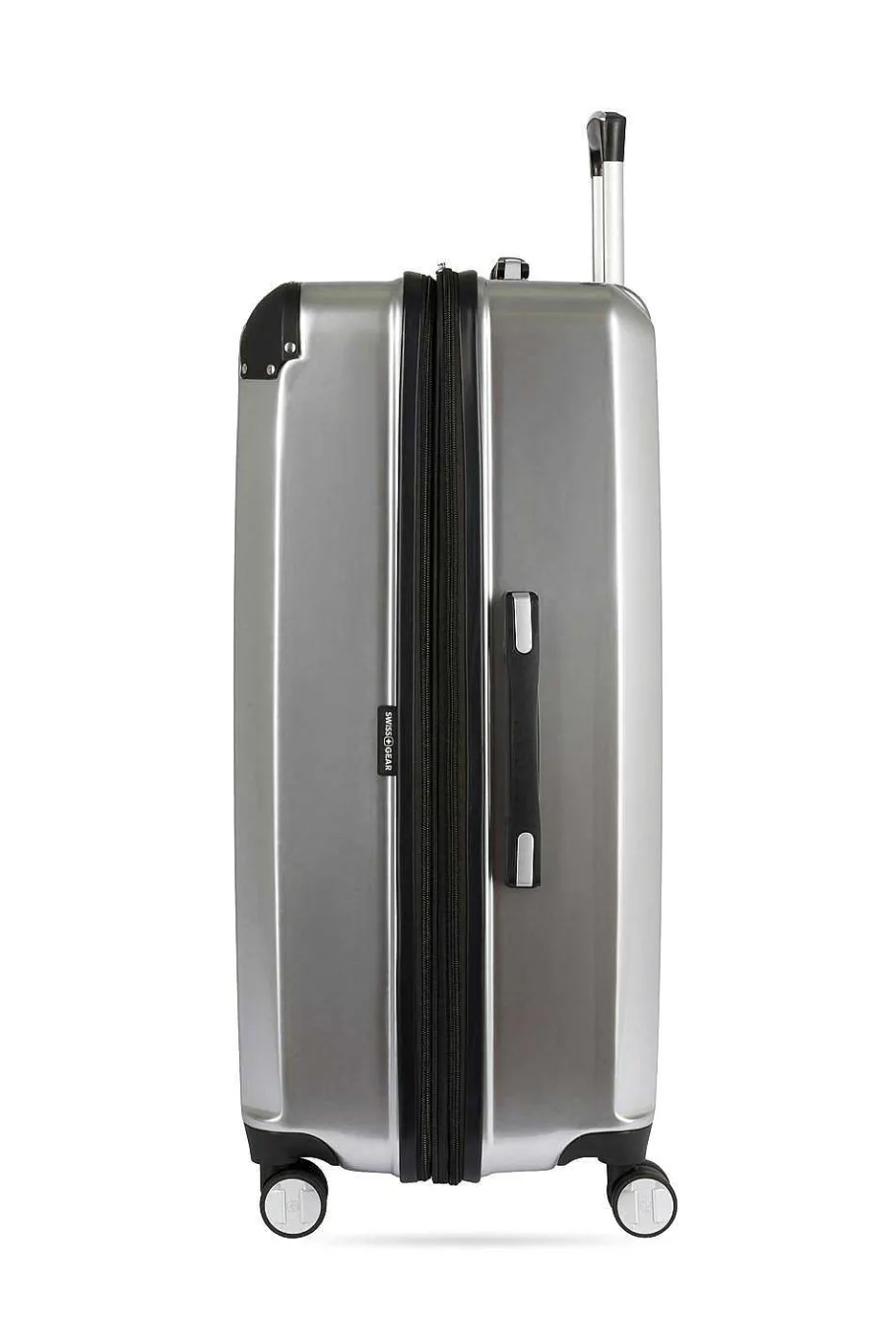 Flash Sale SWISSGEAR 7786 Expandable 2Pc Hardside Spinner Luggage Set - Silver