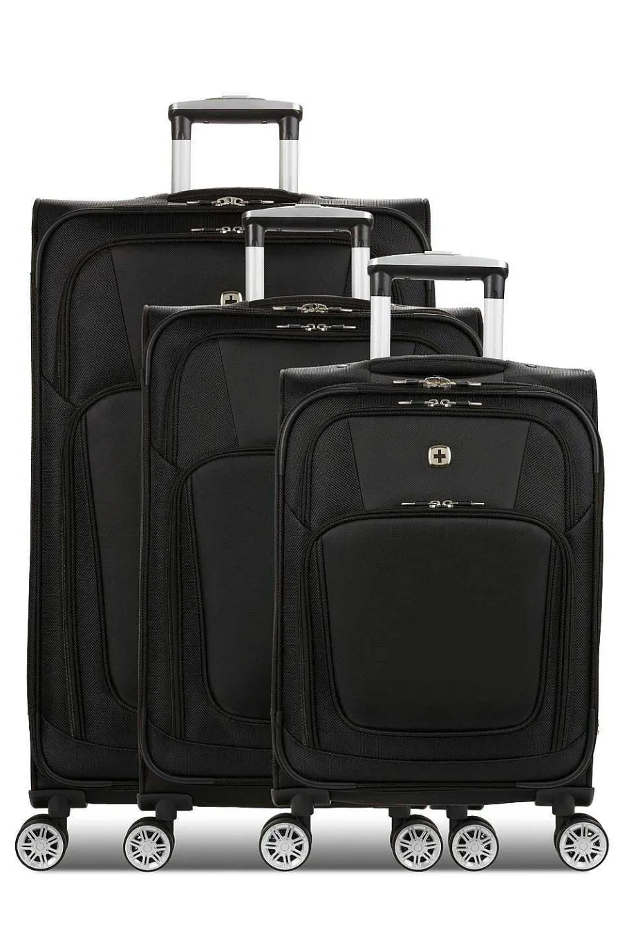 swissgear__expandable_pc_spinner_luggage_set__black_9-1.webp Shop SWISSGEAR 7768 Expandable 3Pc Spinner Luggage Set - Black