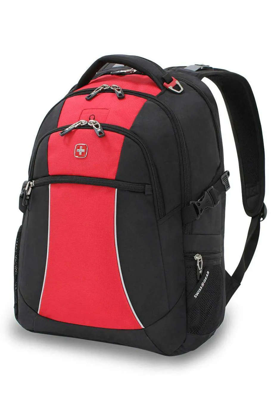 Online SWISSGEAR 6688 Laptop Backpack Black | Black/Red