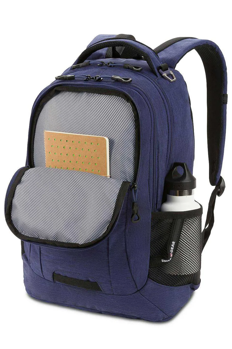 swissgear__laptop_backpack_6-1.webp Fashion SWISSGEAR 5505 Laptop Backpack Dark Orange | Light Gray Heather | Olive