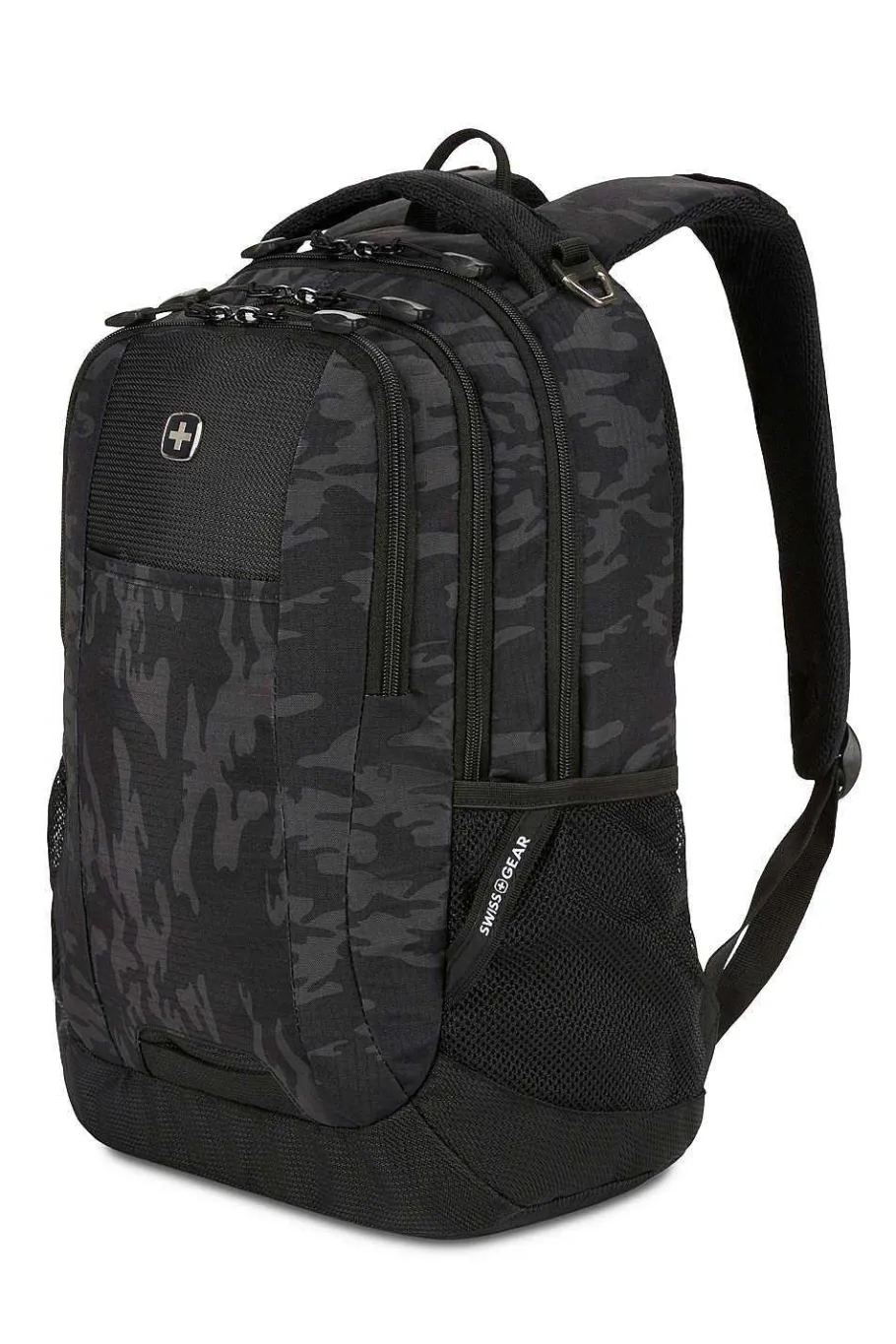 New SWISSGEAR 5505 Laptop Backpack - Special Edition Black Cod/Camo | Black Hex | Black/Black | Black/Brown