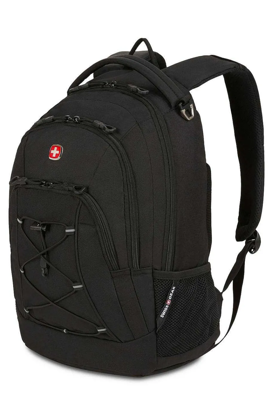 Fashion SWISSGEAR 1186 Laptop Backpack - Special Edition Black Cod | Ripstop Grey Heather/Black Cod