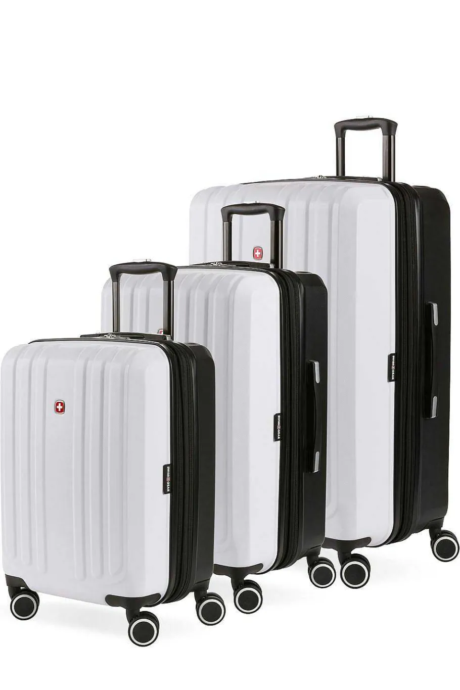 swissgear__pc_expandable_hardside_spinner_luggage_set_9.webp Online SWISSGEAR 8028 3Pc Expandable Hardside Spinner Luggage Set Black/White | Ivory/Taupe | Light Gray/Ash Gray | Navy/Blue