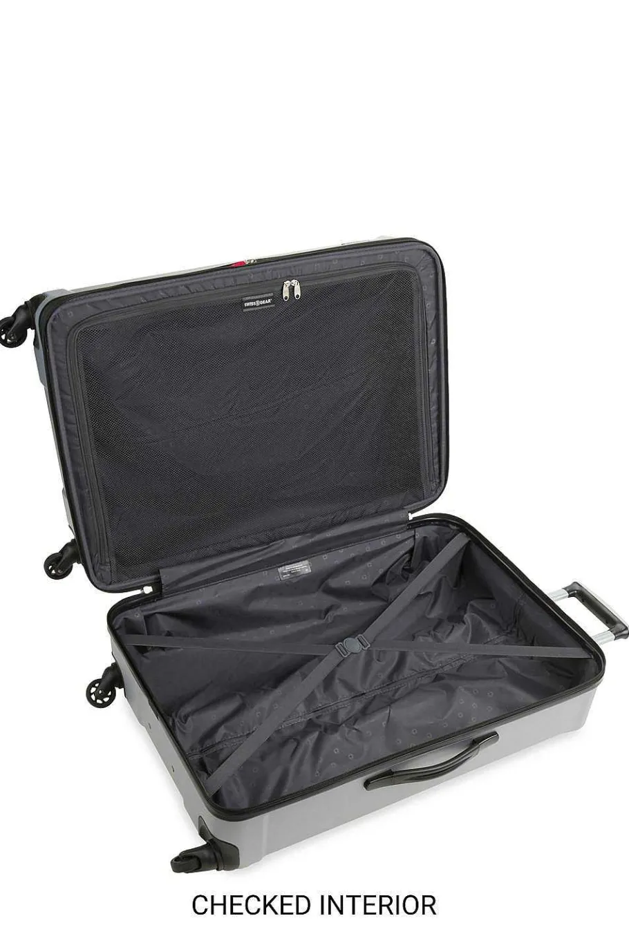 Outlet SWISSGEAR 3750 3Pc Hardside Spinner Luggage Set - Silver