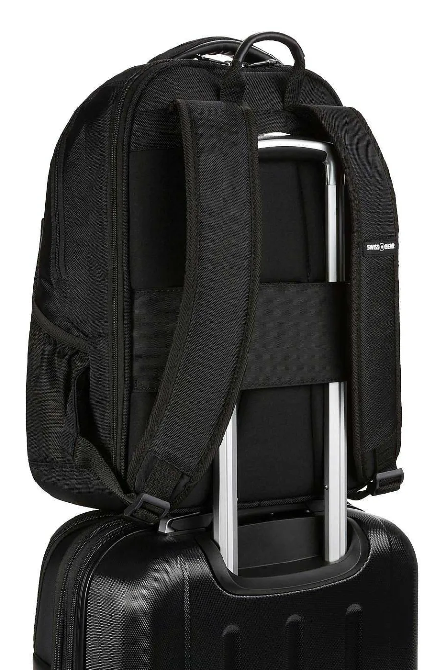 swissgear__scansmart_laptop_backpack__ballistic_black_2.webp Shop SWISSGEAR 6392 Scansmart Laptop Backpack - Ballistic Black