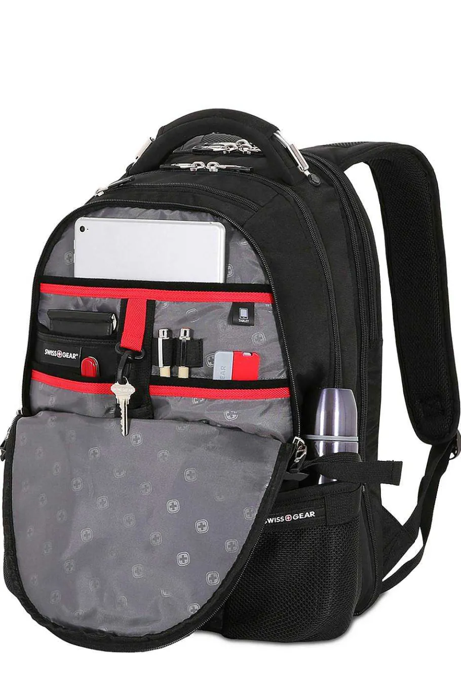swissgear__scansmart_laptop_backpack__black_4-3.webp Clearance SWISSGEAR 2769 Scansmart Laptop Backpack - Black