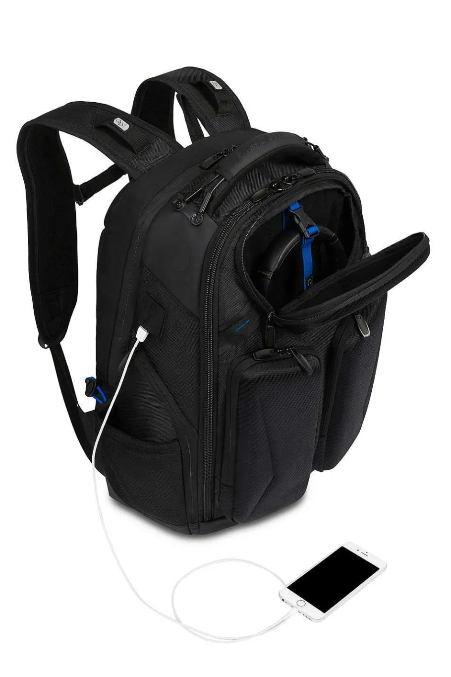 Cheap SWISSGEAR 2910 Usb Gaming Laptop Backpack - Black
