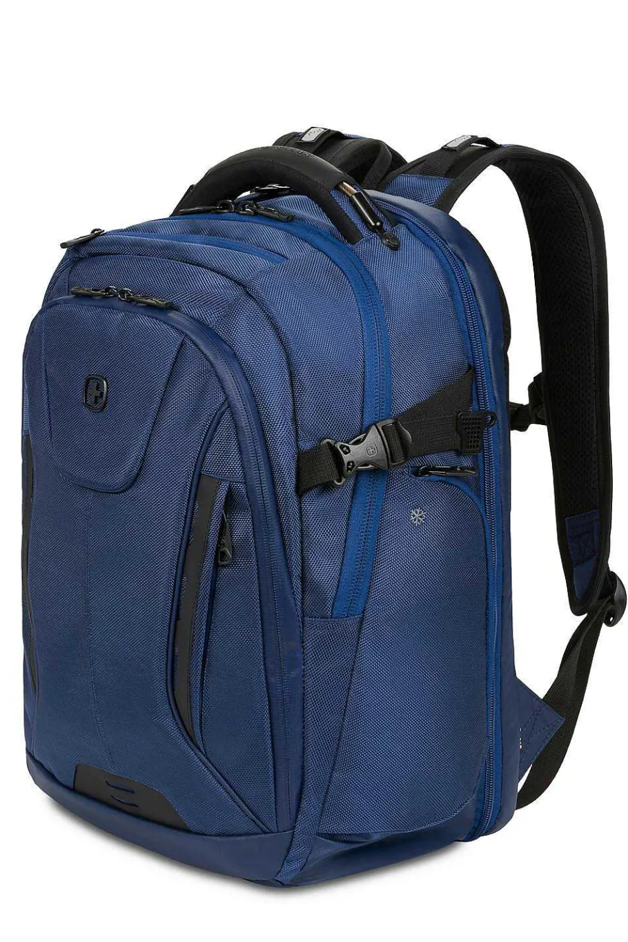 Cheap SWISSGEAR 5358 Usb Scansmart Laptop Backpack Ballistic Navy Blue | Ballistic Stingray | Black | Black/Red