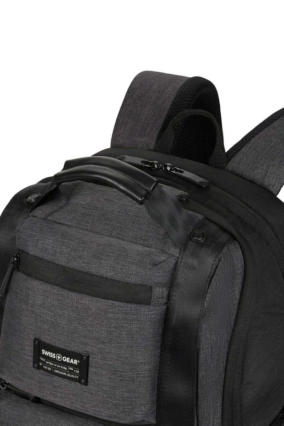 swissgear__usb_scansmart_laptop_backpack__gray_heatherblack_13.webp Best Sale SWISSGEAR 3671 Usb Scansmart Laptop Backpack - Gray Heather/Black