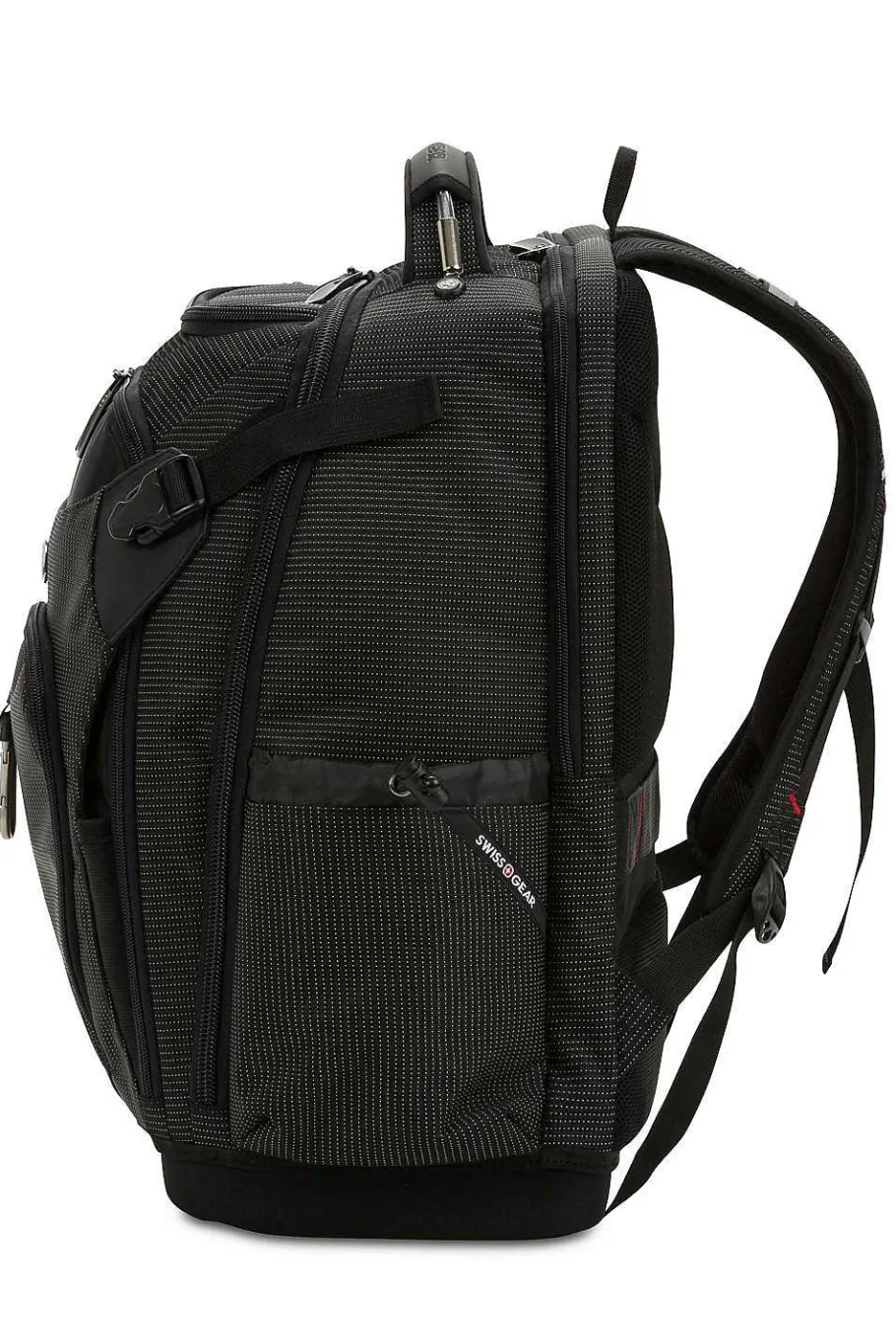 swissgear__usb_work_pack_pro_tool_backpack_12-1.webp Store SWISSGEAR 3636 Usb Work Pack Pro Tool Backpack Black Canvas | Black With White Dots | Brown Canvas