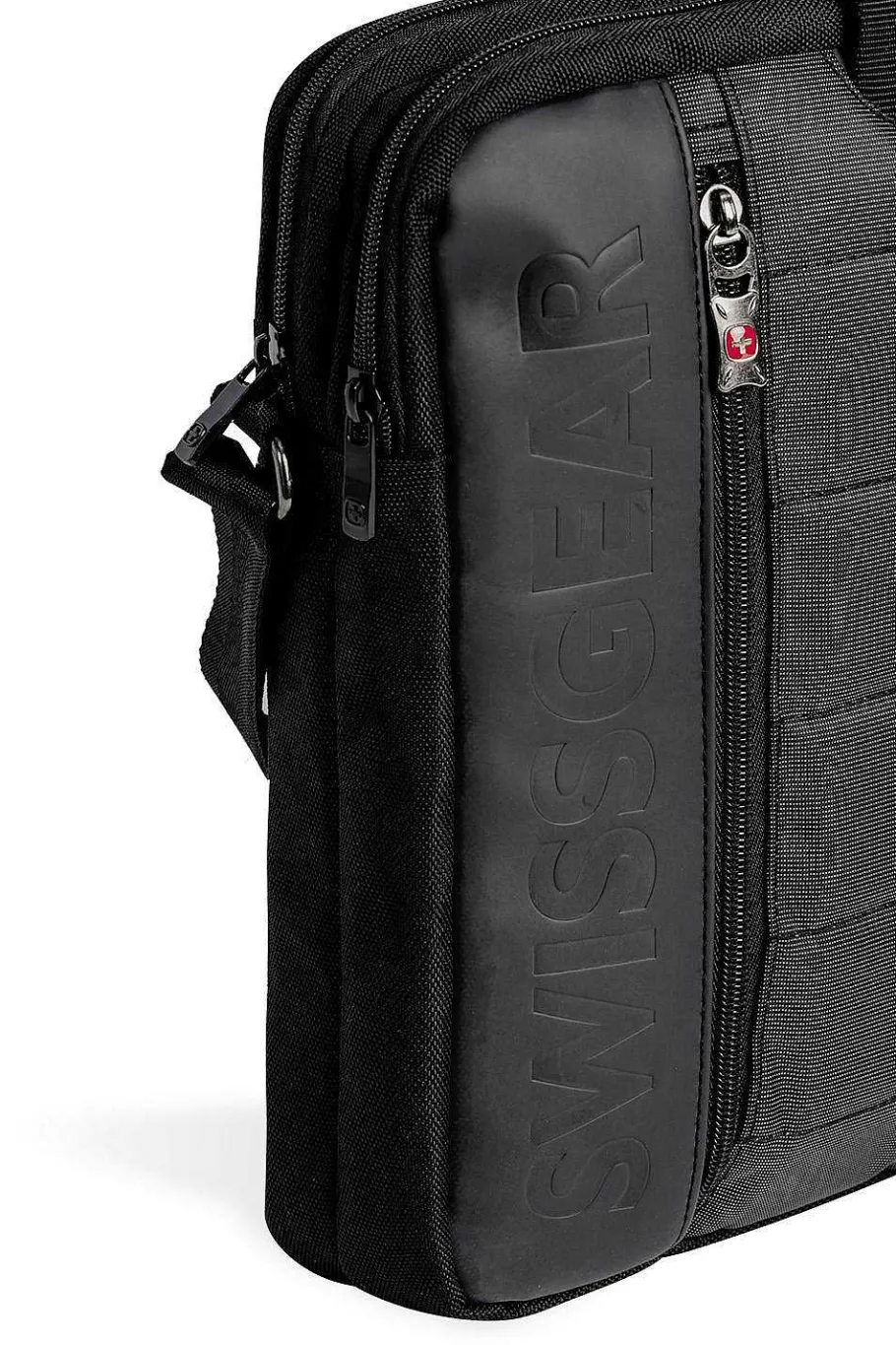 swissgear_anthem__laptop_slimcase_bag__blackgray_3-2.webp Outlet SWISSGEAR Anthem 17" Laptop Slimcase Bag - Black/Gray