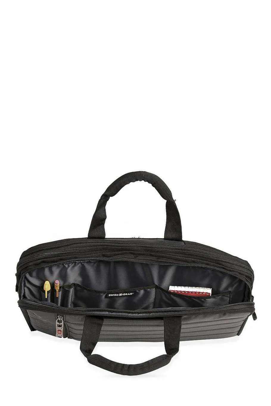 swissgear_anthem__laptop_slimcase_bag__blackgray_5-2.webp Outlet SWISSGEAR Anthem 17" Laptop Slimcase Bag - Black/Gray