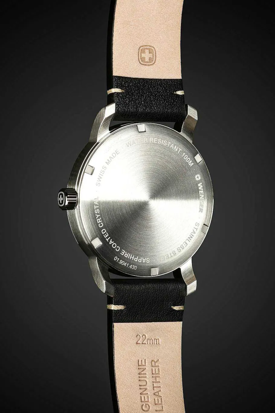 swissgear_legacy_watch__blacksilver_4.webp Outlet SWISSGEAR Legacy Watch - Black/Silver