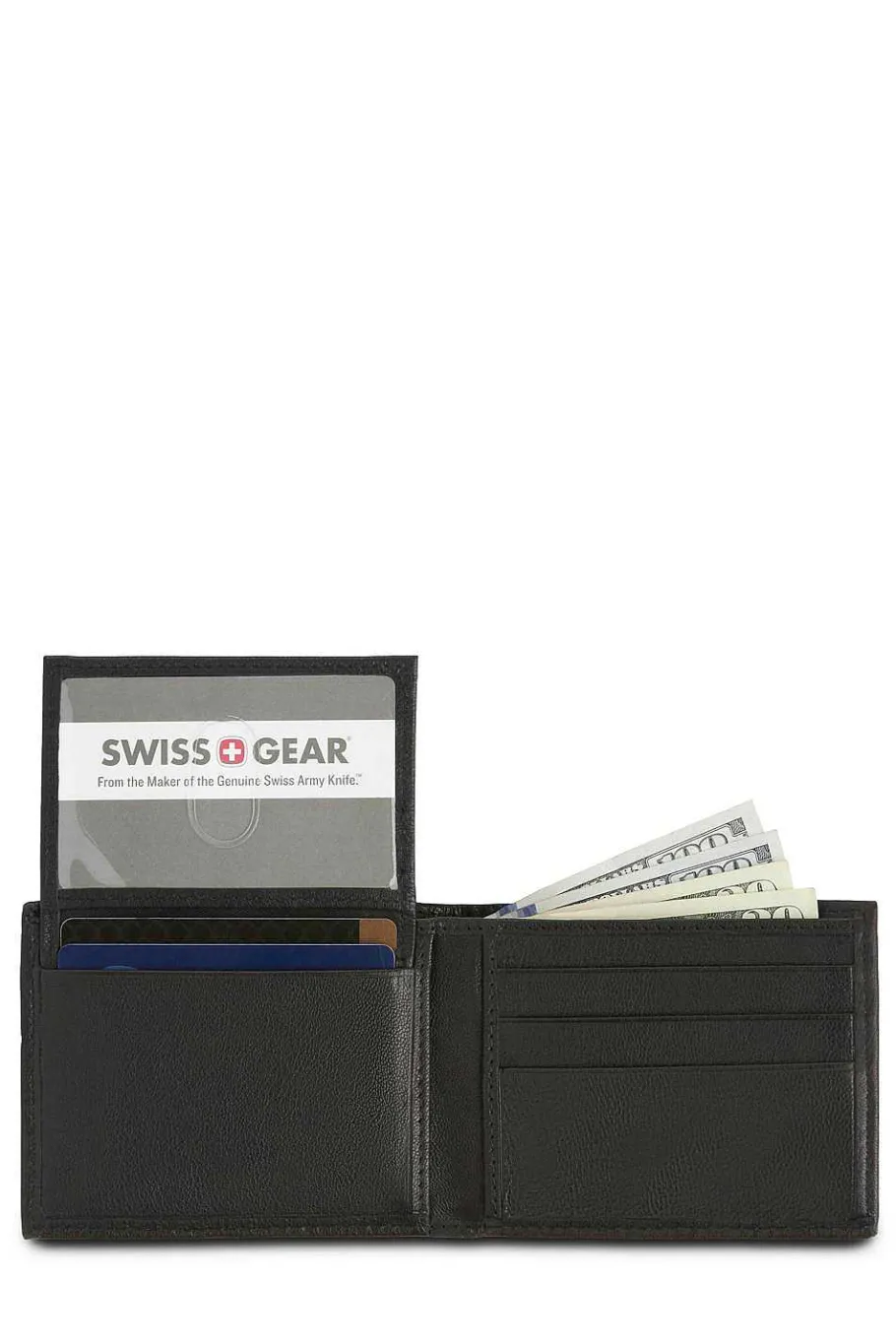 swissgear_lucerne_bifold_wallet_with_removable_card_case__black_4.webp Store SWISSGEAR Lucerne Bifold Wallet With Removable Card Case - Black