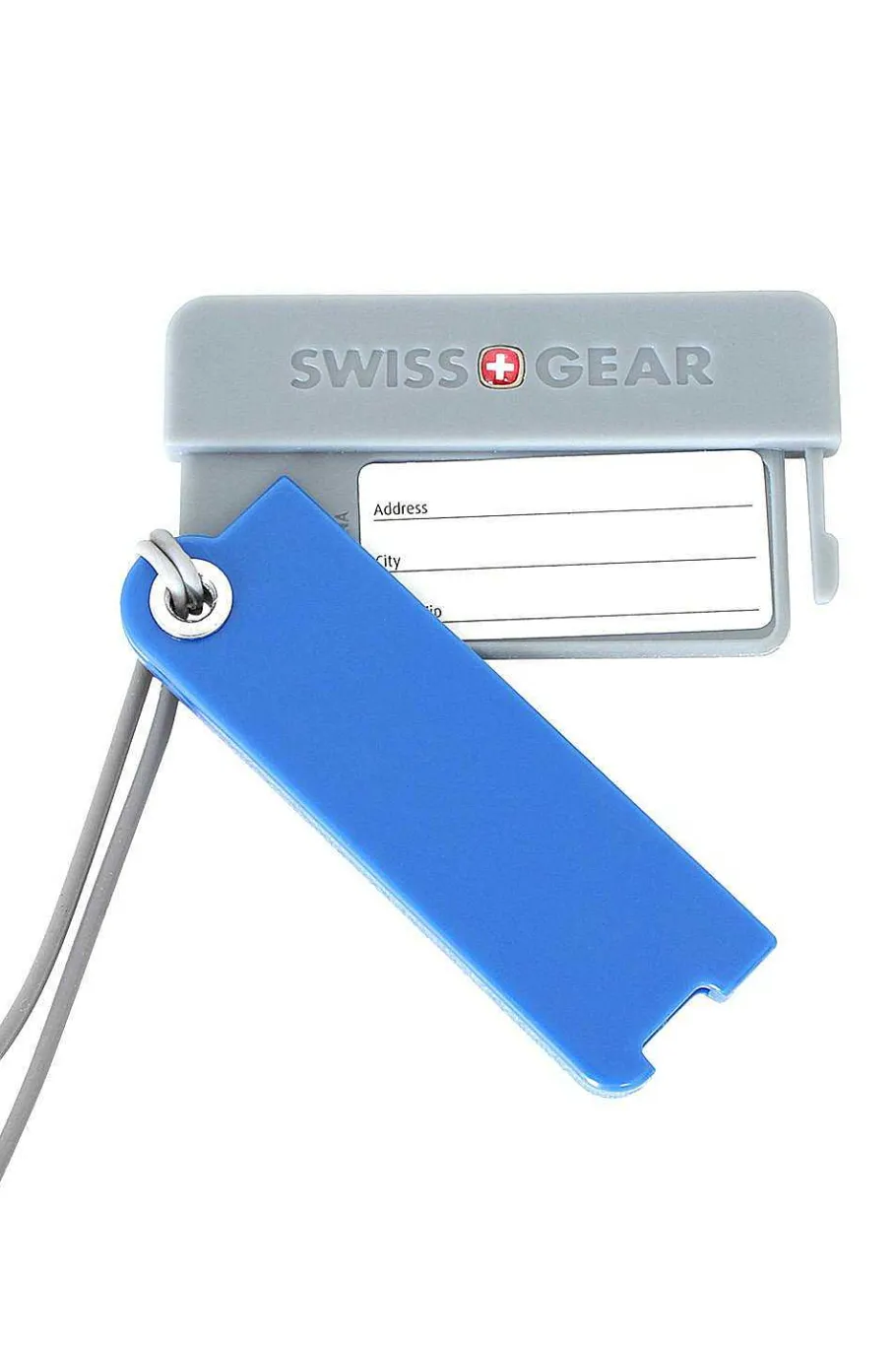 Outlet SWISSGEAR Luggage Tag Twin Pack Black | Blue | Red/Grey