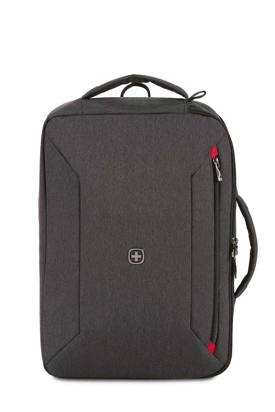 New SWISSGEAR Mx Commute Hybrid Brief/Backpack - Charcoal Gray Heather