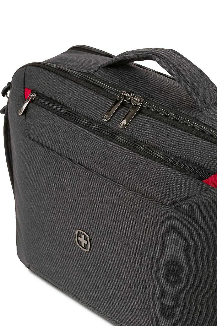 swissgear_mx_commute_hybrid_briefbackpack__charcoal_gray_heather_13.webp Cheap SWISSGEAR Mx Commute Hybrid Brief/Backpack - Charcoal Gray Heather