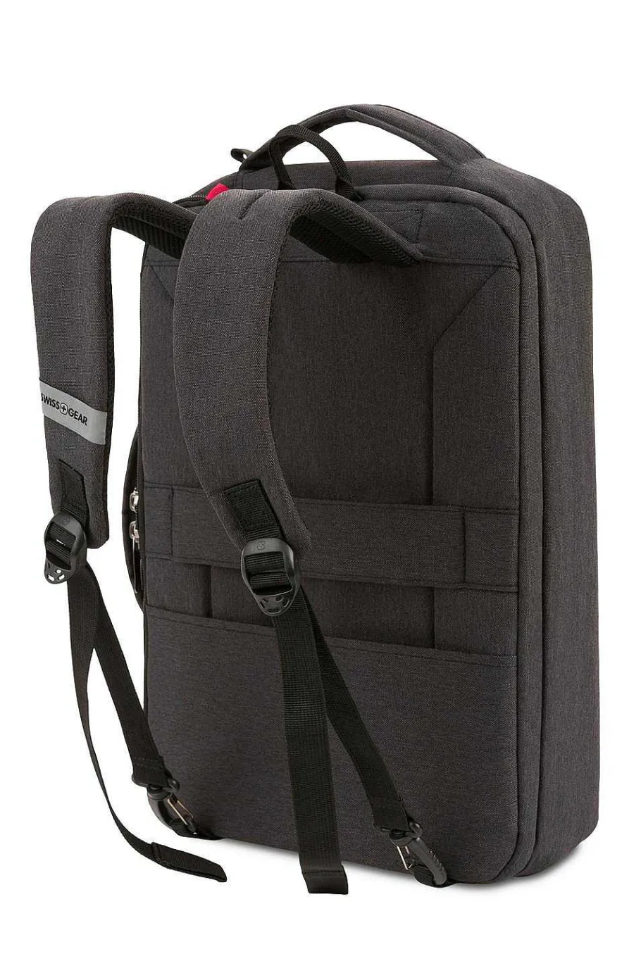 swissgear_mx_commute_hybrid_briefbackpack__charcoal_gray_heather_5.webp Cheap SWISSGEAR Mx Commute Hybrid Brief/Backpack - Charcoal Gray Heather