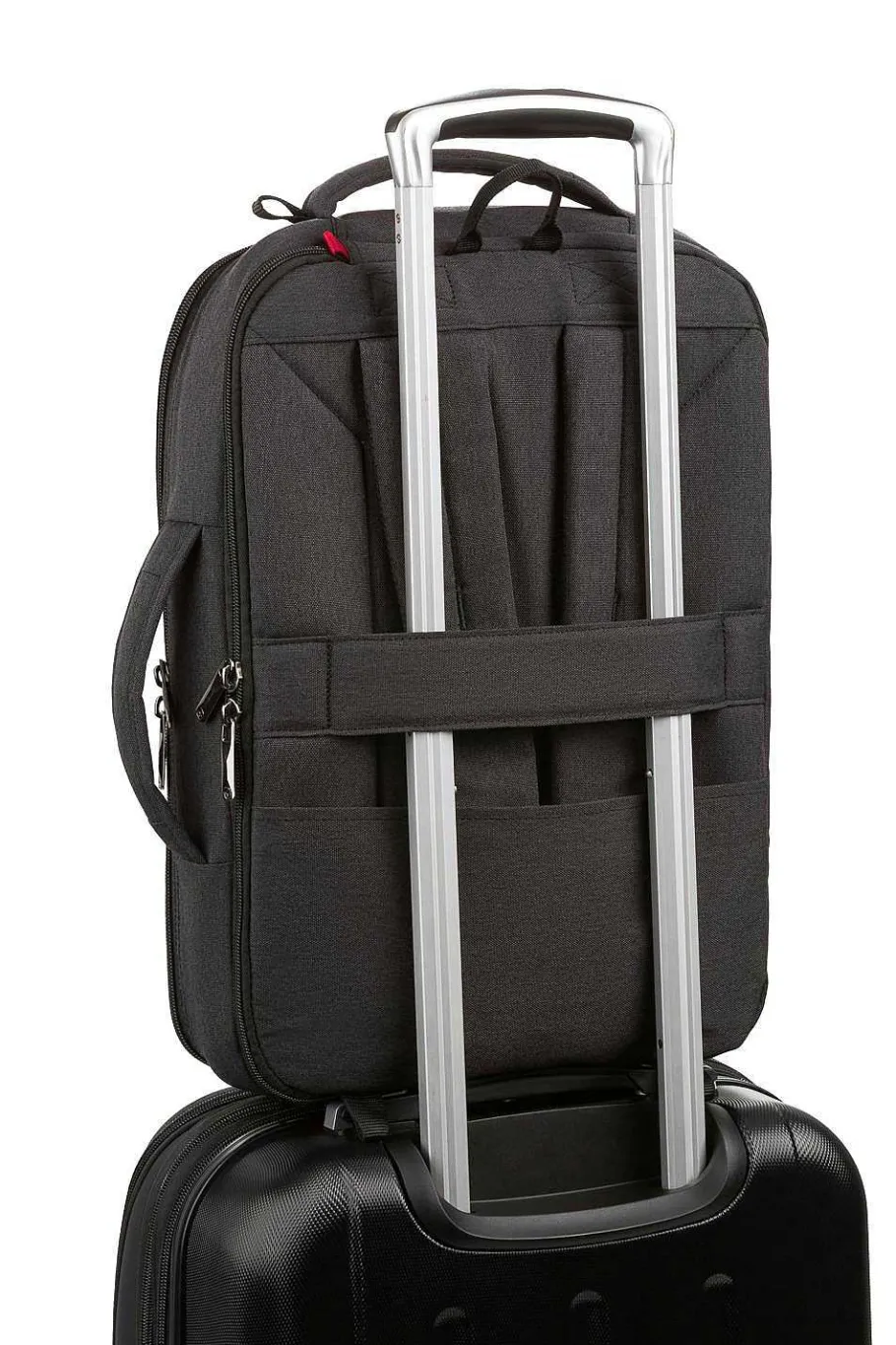 swissgear_mx_commute_hybrid_briefbackpack__charcoal_gray_heather_9.webp Cheap SWISSGEAR Mx Commute Hybrid Brief/Backpack - Charcoal Gray Heather
