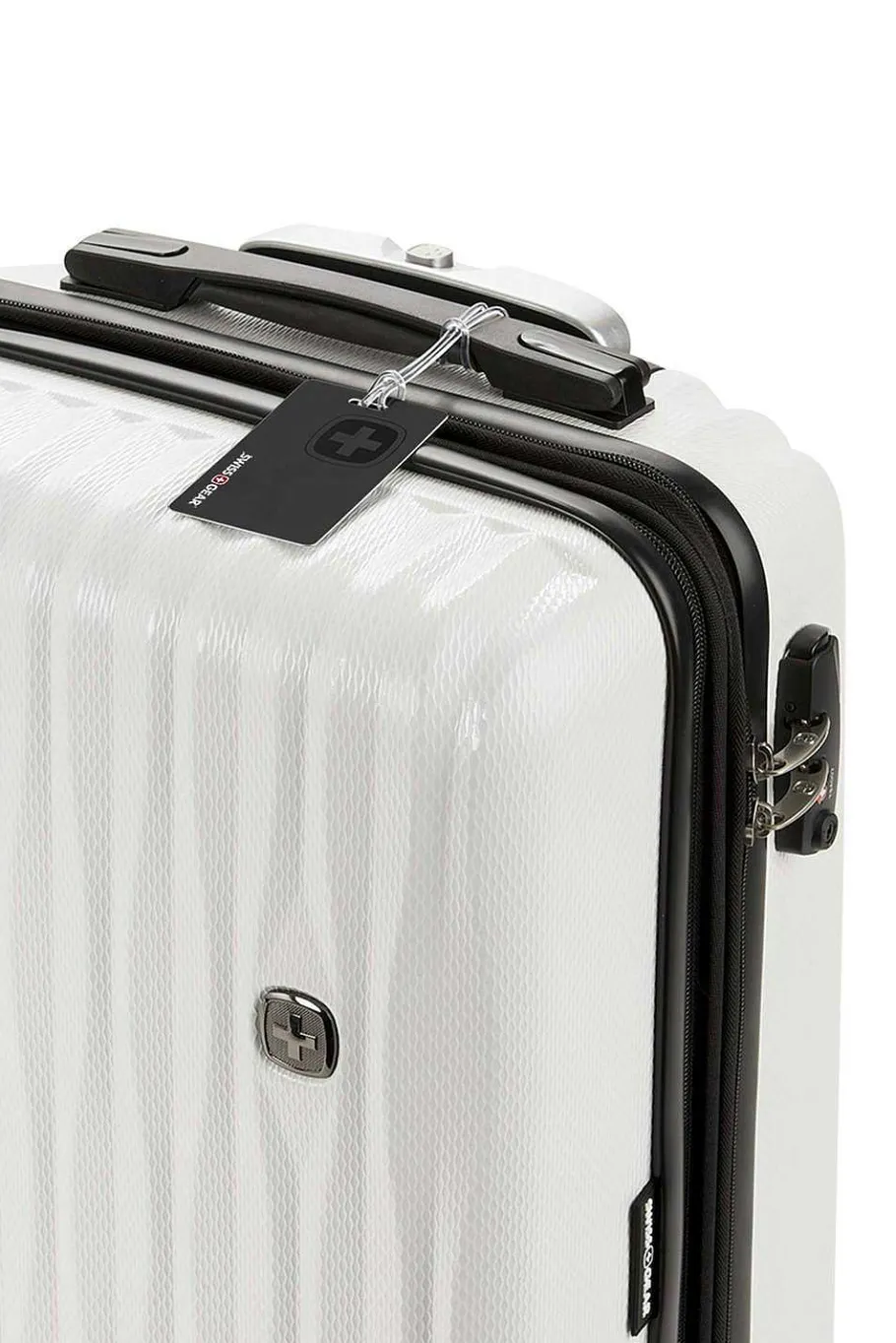 Outlet SWISSGEAR Personalized Luggage Tag Set - Black/White