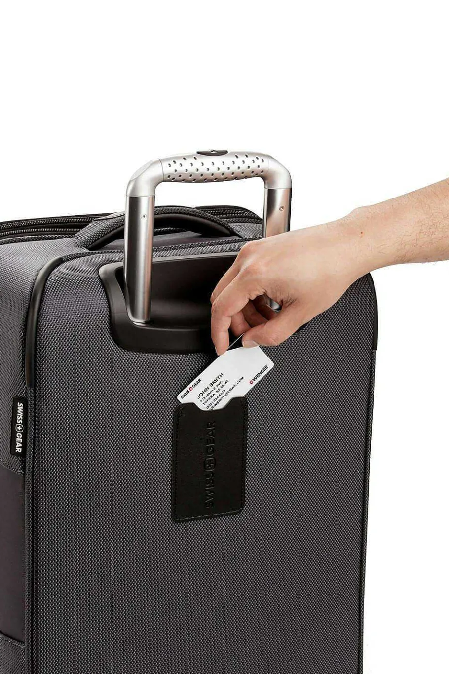 swissgear_personalized_luggage_tag_set__blackwhite_3-1.webp Outlet SWISSGEAR Personalized Luggage Tag Set - Black/White