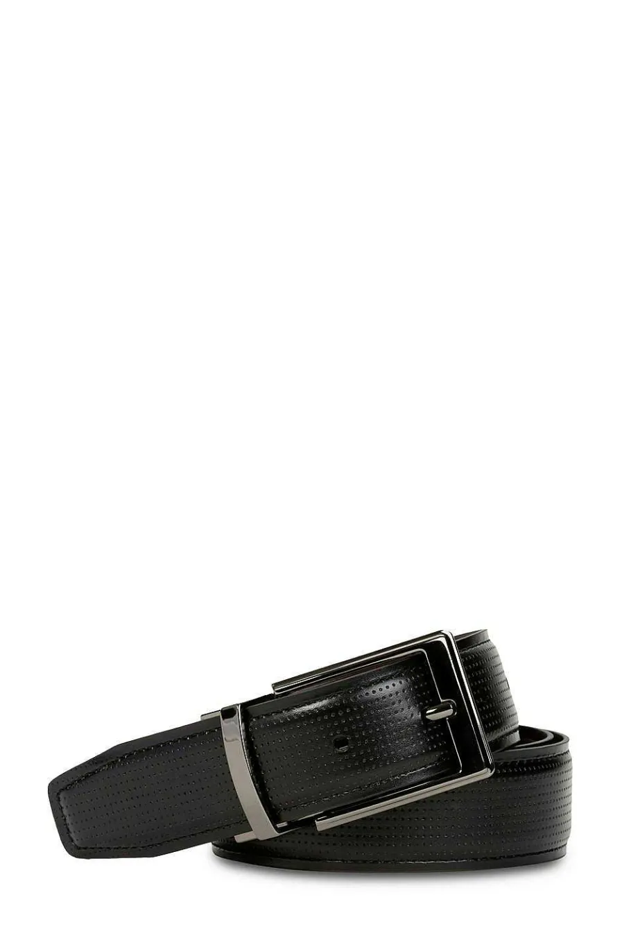 Cheap SWISSGEAR Reversible Dress Belt - Perforated Black / Brown Belt Size | M (32\ | L (36\ | Xl (40\