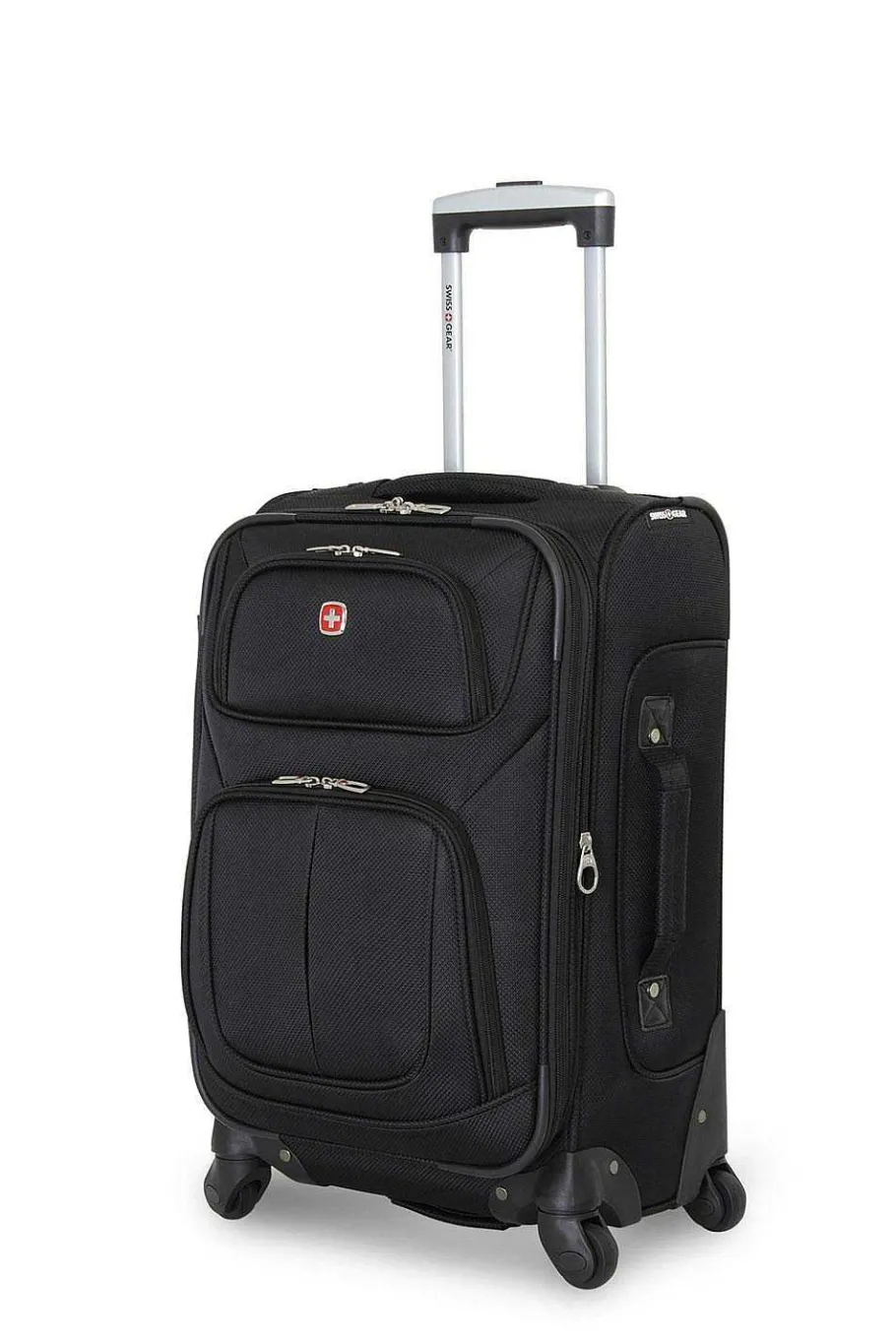 Outlet SWISSGEAR Sion 6283 21" Expandable Carry On Spinner Luggage Black | Blue | Burgundy | Dark Gray