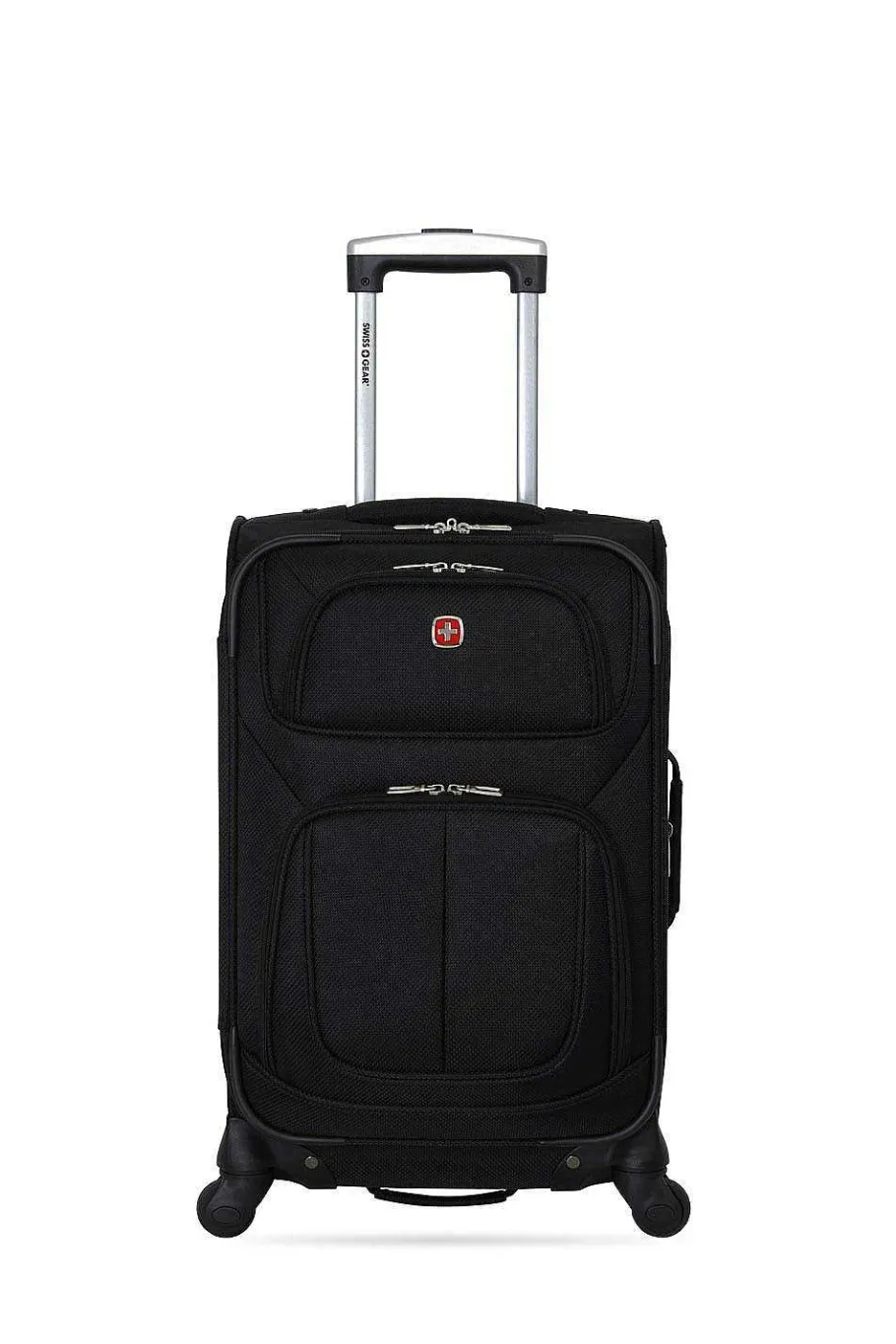 Shop SWISSGEAR Sion 6283 21" Expandable Carry On Spinner Luggage Black | Blue | Burgundy | Dark Gray