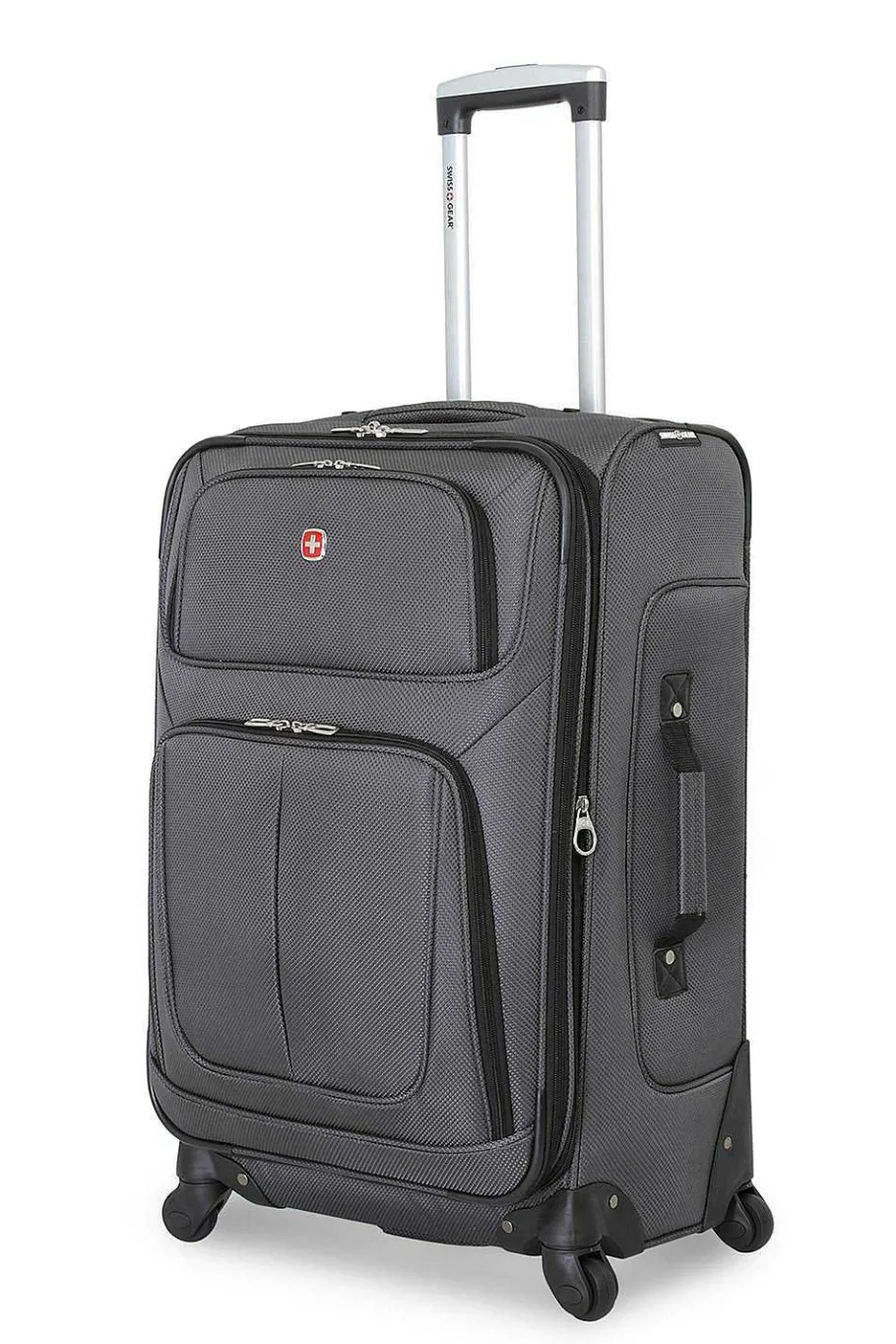 Best Sale SWISSGEAR Sion 6283 24.5" Expandable Spinner Luggage Black | Blue | Burgundy | Dark Gray