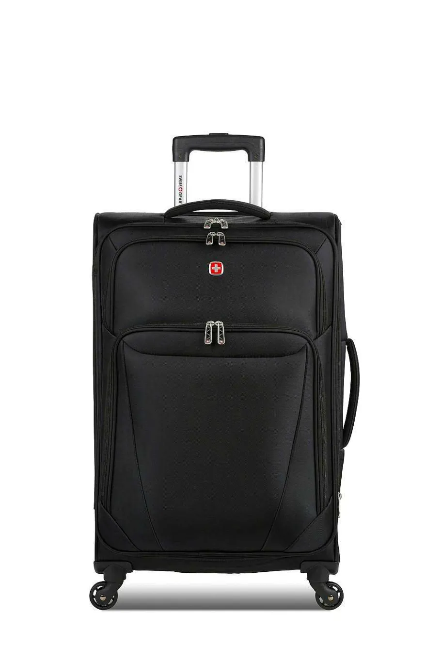swissgear_sw__expandable_spinner_luggage_4.webp Sale SWISSGEAR Sw21400 24" Expandable Spinner Luggage Black | Dark Blue Heather-21400 | Earl Gray-Chocolate Brown | Gray Heather-21400
