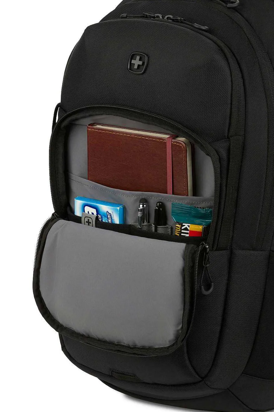 viibe___laptop_backpack_8.webp Store SWISSGEAR Viibe 8171 16" Laptop Backpack Black | Black/Gray | Coral/Pink | Dark Teal/Light Teal