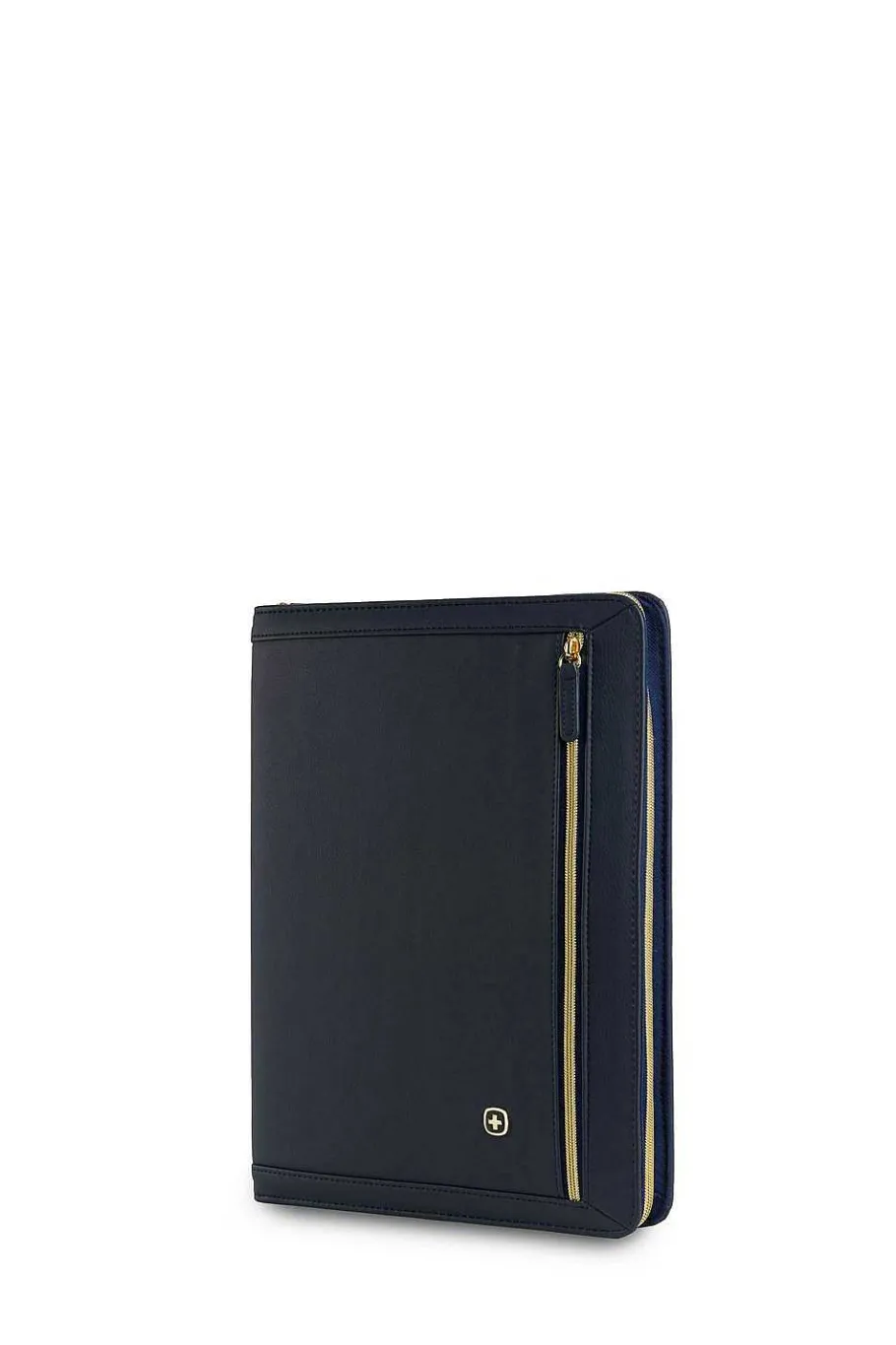 Cheap SWISSGEAR Wenger Amelie Zippered Padfolio Black | Navy