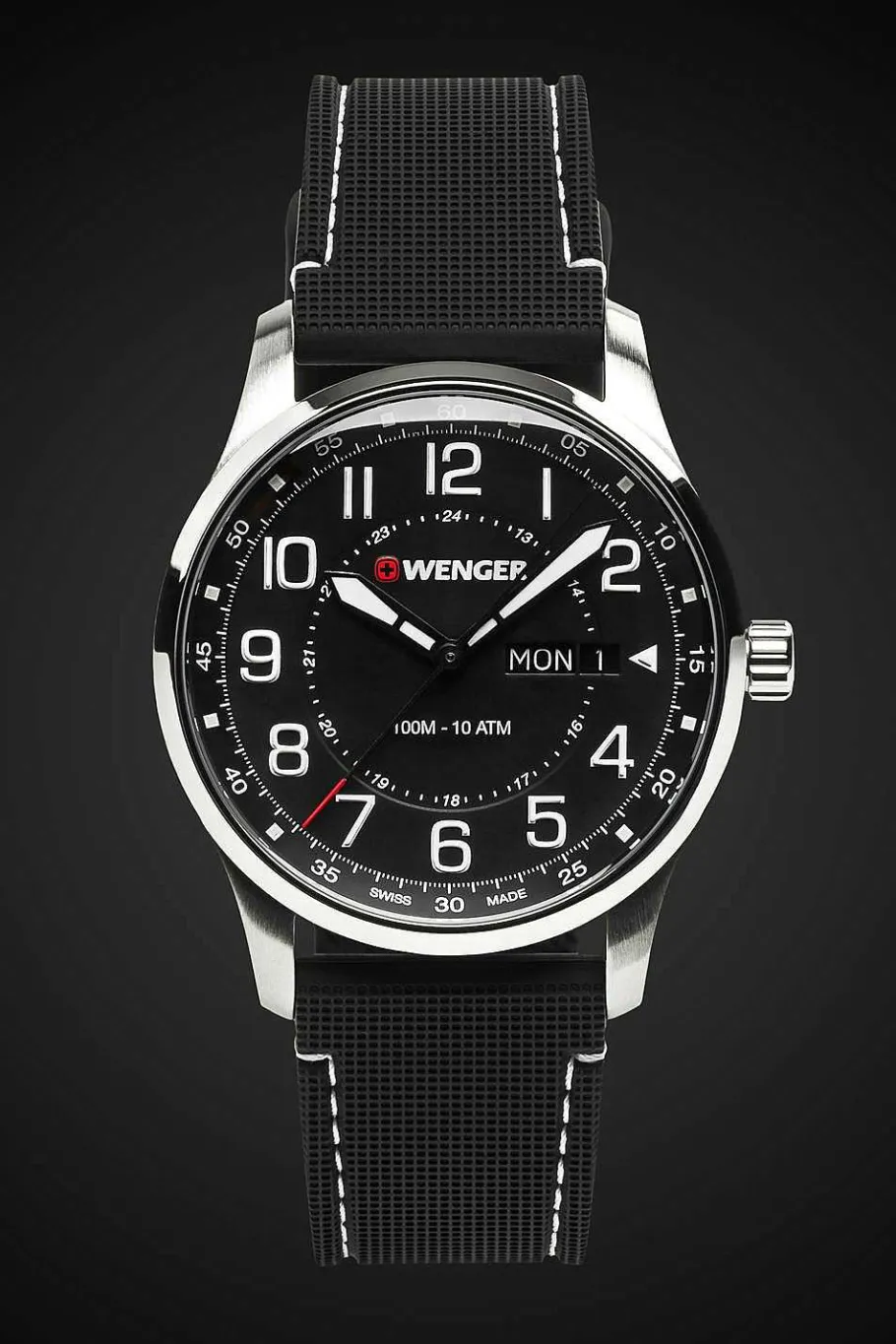 wenger_attitude_watch__stainless_steel_with_black_dial_and_black_silicone_strap_4.webp Hot SWISSGEAR Wenger Attitude Watch - Stainless Steel With Black Dial And Black Silicone Strap