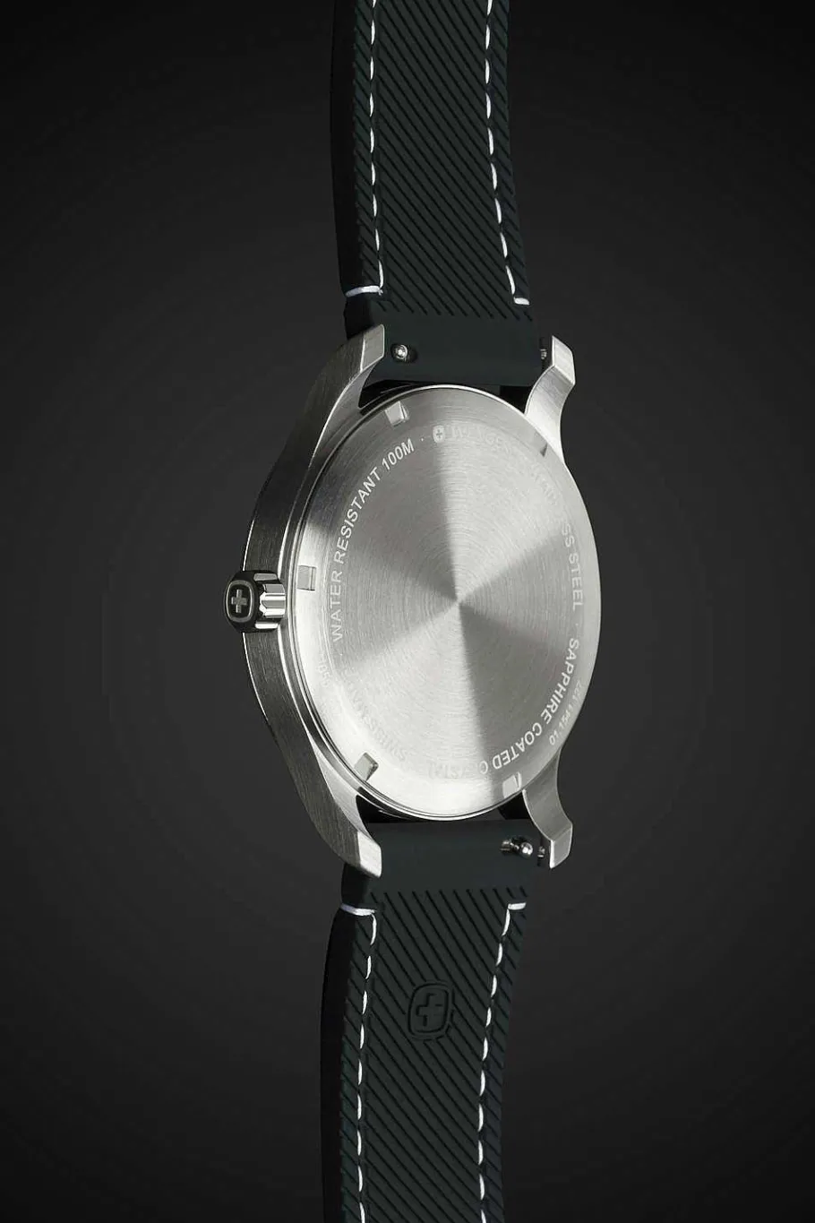 wenger_attitude_watch__stainless_steel_with_black_dial_and_black_silicone_strap_7.webp Hot SWISSGEAR Wenger Attitude Watch - Stainless Steel With Black Dial And Black Silicone Strap