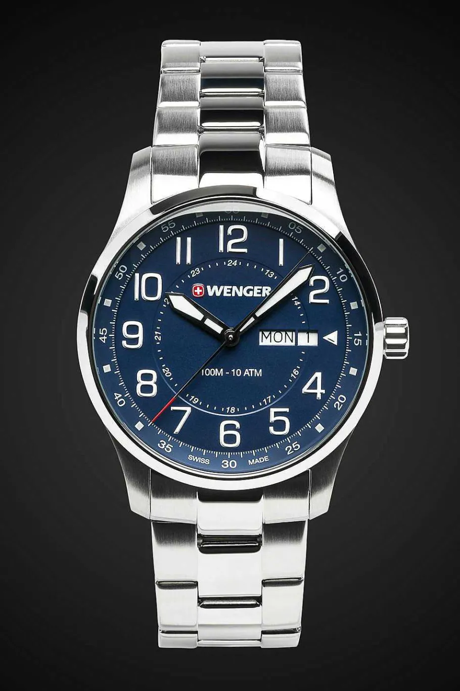 wenger_attitude_watch__stainless_steel_with_blue_dial_and_stainless_steel_bracelet_4-1.webp Shop SWISSGEAR Wenger Attitude Watch - Stainless Steel With Blue Dial And Stainless Steel Bracelet