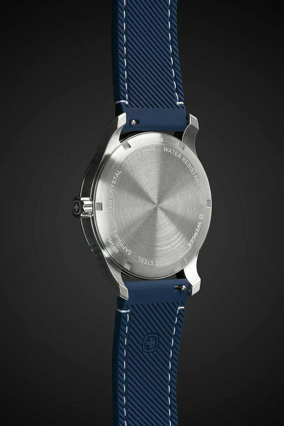 wenger_attitude_watch__stainless_steel_with_white_dial_and_blue_silicone_strap_6.webp Hot SWISSGEAR Wenger Attitude Watch - Stainless Steel With White Dial And Blue Silicone Strap