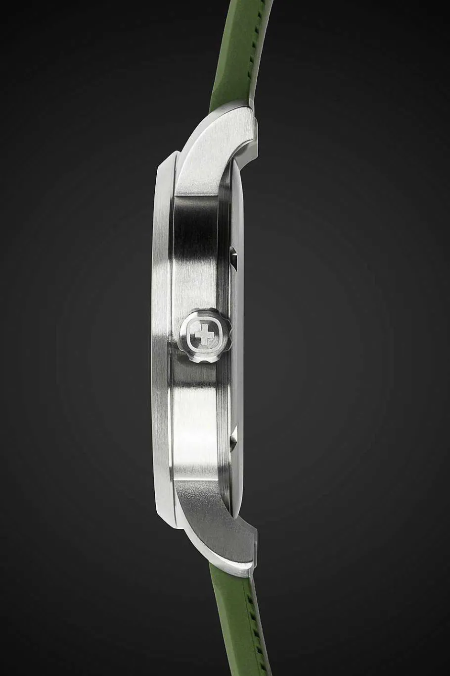 wenger_avenue_watch__stainless_steel_with_black_dial_and_green_silicone_strap_4-1.webp Hot SWISSGEAR Wenger Avenue Watch - Stainless Steel With Black Dial And Green Silicone Strap