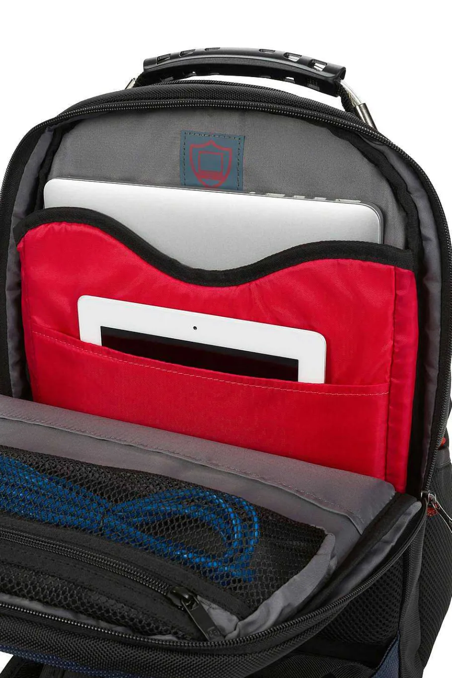 wenger_ibex_pro__inch_laptop_backpack__blacknavy_4.webp Store SWISSGEAR Wenger Ibex Pro 16 Inch Laptop Backpack - Black/Navy