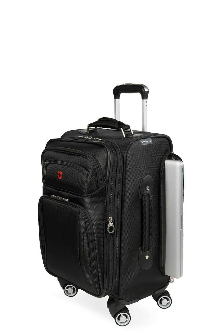 wenger_identity_expandable_laptop_carry_on_spinner_luggage__black_10-2.webp Fashion SWISSGEAR Wenger Identity Expandable Laptop Carry On Spinner Luggage - Black