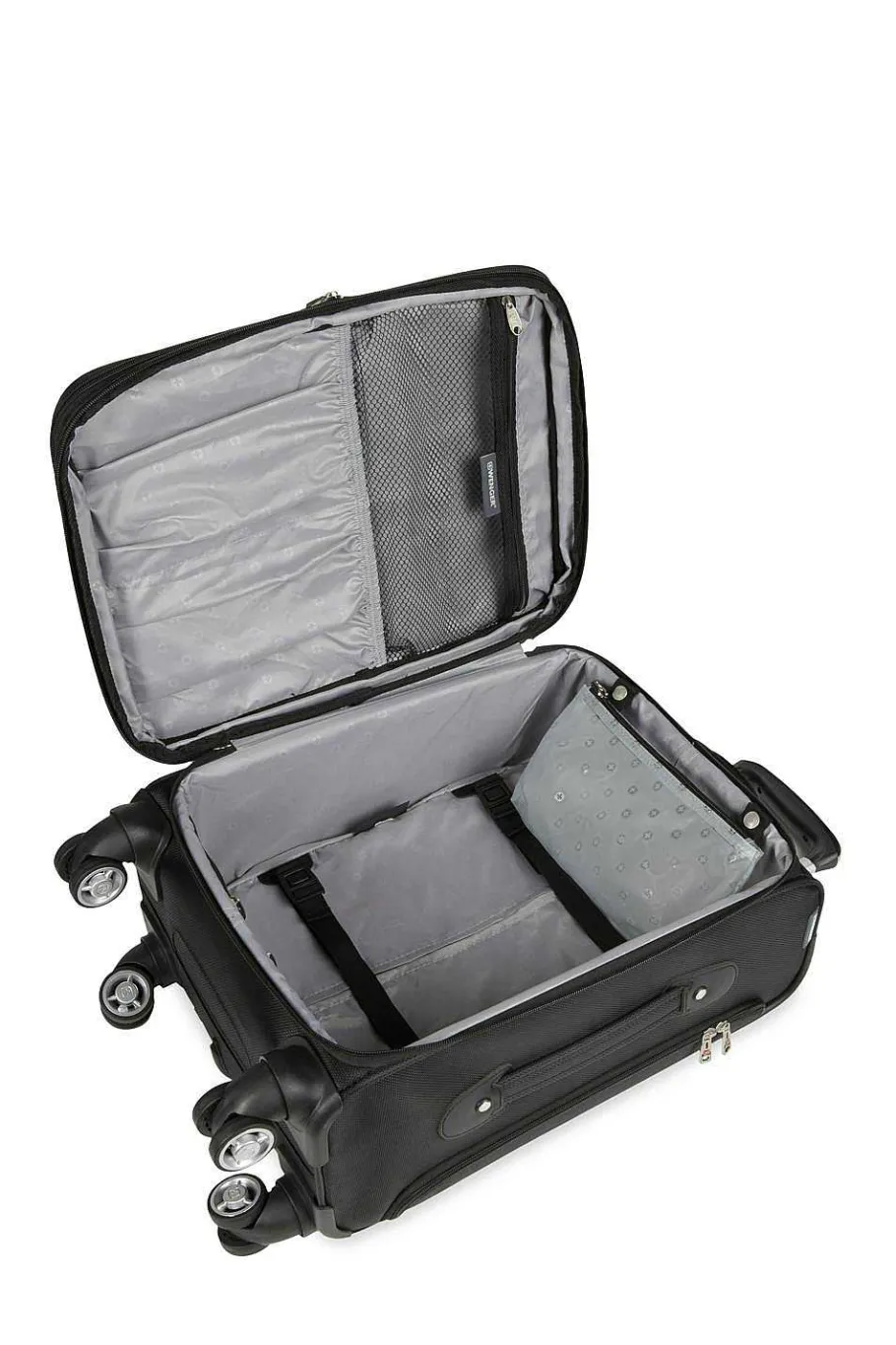 wenger_identity_expandable_laptop_carry_on_spinner_luggage__black_6.webp New SWISSGEAR Wenger Identity Expandable Laptop Carry On Spinner Luggage - Black