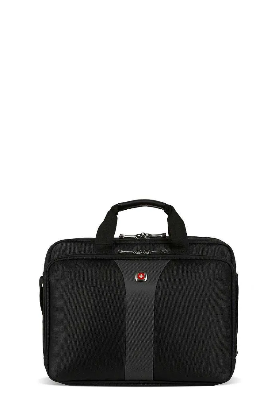 Outlet SWISSGEAR Wenger Legacy 16 Inch Double Gusset Computer Case - Black/Gray