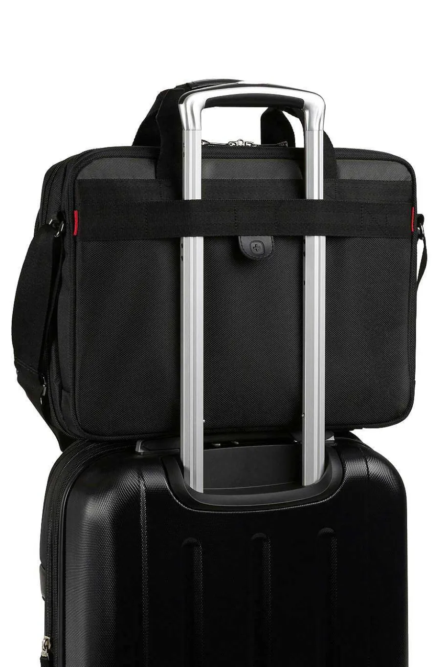 wenger_legacy__inch_double_gusset_computer_case__blackgray_4.webp Hot SWISSGEAR Wenger Legacy 16 Inch Double Gusset Computer Case - Black/Gray