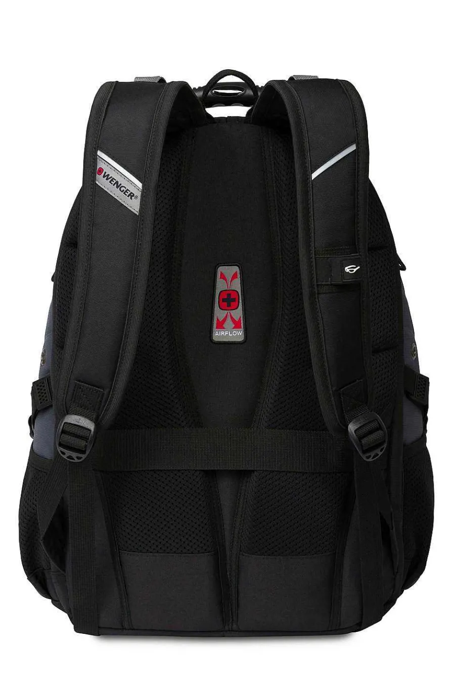 New SWISSGEAR Wenger Legend Scansmart Laptop Backpack - Black/Gray