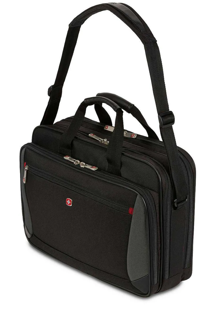 wenger_mainframe__inch_laptop_briefcase__black_2-1.webp Cheap SWISSGEAR Wenger Mainframe 16 Inch Laptop Briefcase - Black