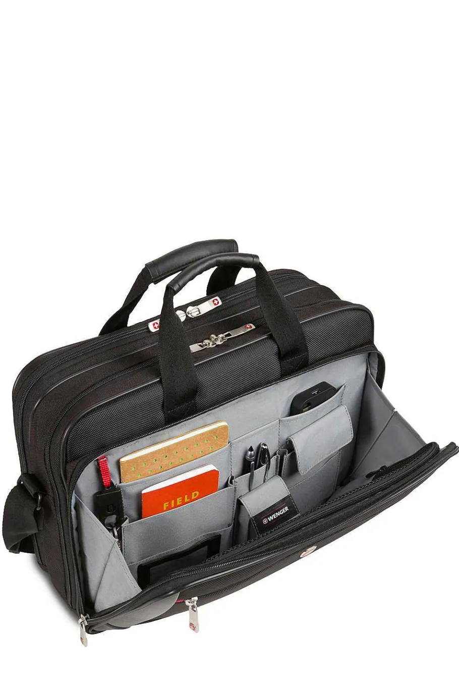 wenger_mainframe__inch_laptop_briefcase__black_3-1.webp Cheap SWISSGEAR Wenger Mainframe 16 Inch Laptop Briefcase - Black