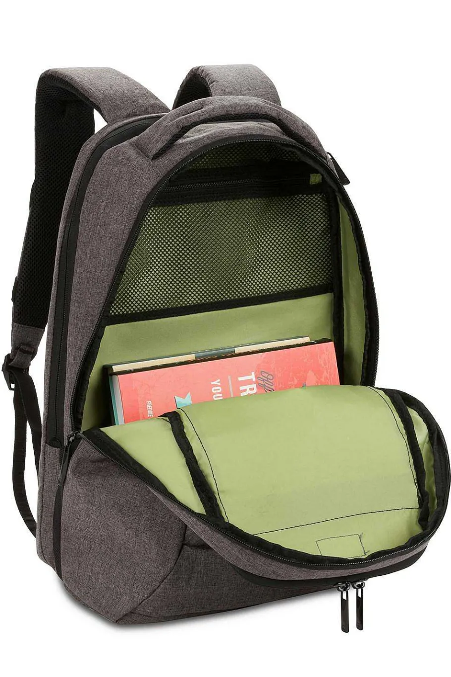 wenger_moveup__inch_laptop_backpack__charcoal_heather_6-1.webp Best Sale SWISSGEAR Wenger Moveup 16 Inch Laptop Backpack - Charcoal Heather